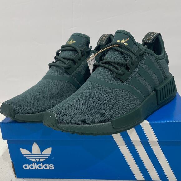 Adidas NMD R1 Women's 5.5 IE9080 Mid-Green New - Picture 3 of 7